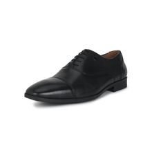 Louis Philippe Textured Black Derbies