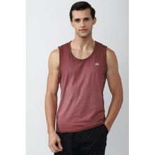 Peter England Men Maroon Tank Top