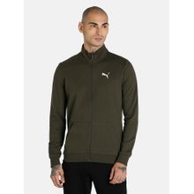 Puma India Slim Fit Mens Green Jacket