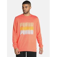 Puma Summer Squeeze Mens Pink Sweatshirt