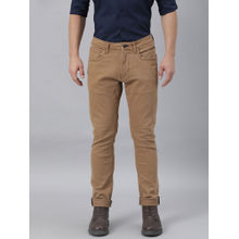 Rare Rabbit Solid Brown Jeans