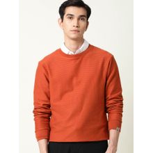 Rare Rabbit Earl Rust Sweatshirt