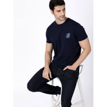 Rare Rabbit Navy Graphics T-Shirt