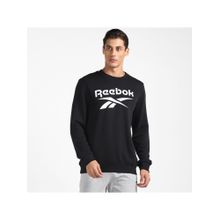 Reebok Ri Flc Bl Crew Black Training Sweatshirts