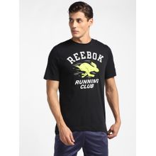 Reebok Running Novelty Tee Black Training T-shirts