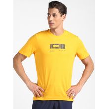 Reebok Ts Ac Brrr Co Ss Move Tee Orange Training T-shirts