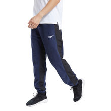 Reebok Wor Fleece Pant Blue Training Track Pant