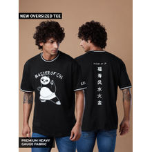 The Souled Store Official Kung Fu Panda Master Of Chi Oversized T-shirt For Mens