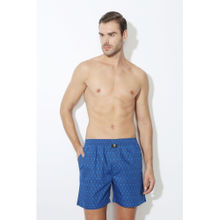 Van Heusen Men Elasticized Waistband & Printed Boxer Shorts - Assorted