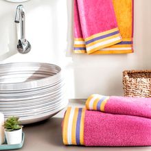 DDecor Live Beautiful, Pack of 2 Hand Towel, GSM - 500, Colour - Multi (2)
