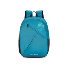 The Vertical Seth Unisex Polyester Non Laptop Backpack - Teal