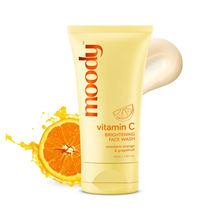 Moody Vitamin C Brightening Face Wash Cleanser With Niacinamide, AHA Grapefruit For Glowing Skin