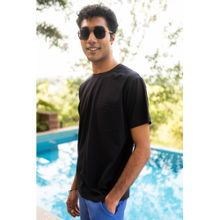 Creatures of Habit Pima Crew Neck Black T-Shirt