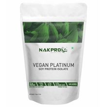 NAKPRO Vegan Soy Protein Isolate 90% - Unflavoured