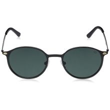 Gio Collection UV Protected Oval Women Sunglasses - Black Frame