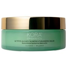 Kora Organics Active Algae Cleansing Balm - Removes Makeup Soothes Hydrates With Jojoba & Squalane