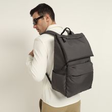 THE GUSTO Globetrotter Grey Backpack (L)