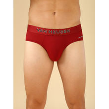 Van Heusen Innerwear Men Sun Dried Tomato Swift Dry & High Stretch Mesh Briefs