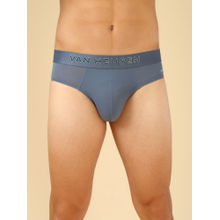 Van Heusen Innerwear Men Silicone Grey Swift Dry & High Stretch Mesh Briefs