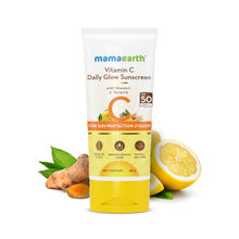 Mamaearth Vitamin C Daily Glow Sunscreen SPF 50 PA+++