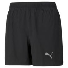 Puma Run Favorite Woven Mens Black Running Shorts