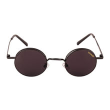 Voyage Black Round Sunglasses-B80495MG3508