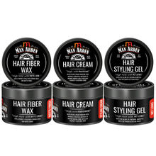 Man Arden Hair Styling Combo - Hair Fiber Wax + Hair Cream + Hair Styling Gel