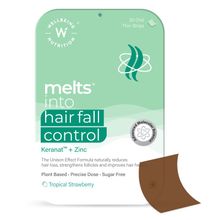 Wellbeing Nutrition Melts Hair Fall Control Keranat & Zinc- Hair, Improve Hair Anchoring