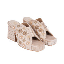 Veruschka By Payal Kothari Diana Sandals Beige