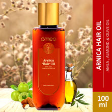Omeo Arnica Hair Oil With Amla & Almond Oil Extract - Anti Hairfall, Prevents Hair Fall & Promotes Hair Growth