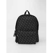 Calvin Klein Logo Black Polyester Backpack