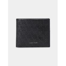 Calvin Klein Logo Black Leather Wallet