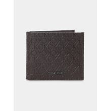 Calvin Klein Logo Brown Leather Wallet