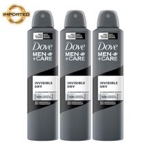Dove Men+Care Invisible Dry Spray Antiperspirant Deodorant - Pack Of 3