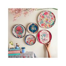 Ritualistic Birds Of Paradise Wall Plates