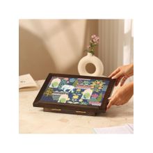 Ritualistic Wood Exotic Forest Foldable Study Table For Student