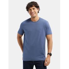 Jockey IM21 Men Super Combed Supima Cotton Round Neck T-Shirt - Vintage Indigo
