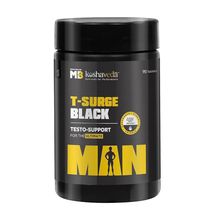 MuscleBlaze Koshaveda T-Surge Black, Testosterone Booster For Men