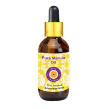 Deve Herbes Pure Marula Oil (Sclerocarya Birrea) Cold Pressed For Combatting Acne & Dry Hair