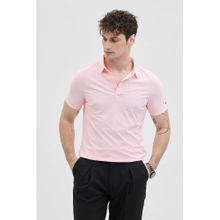 Snitch Light Pink Technical Stitchless Polo T-Shirt