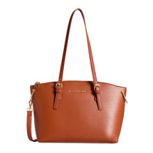 Lino Perros Women's Tan Synthetic Leather Tote