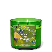 Bath & Body Works Waikiki Beach Coconut 3-Wick Candle