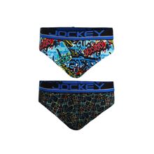 Jockey Assorted Color & Prints Boys Brief Pack Of 2 - Multi-Color