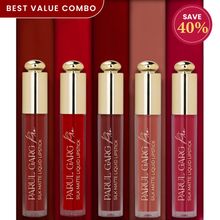 Parul Garg Beauty 5 Silk Matte Liquid Lipstick Long-Lasting, Smudge-Proof