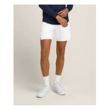 Wilson Men Tournament Pro Bright White Tennis Gym Running Activewear Shorts