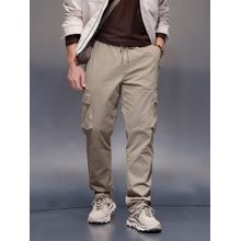 WROGN Straight Fit Joggers - Cream