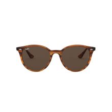 Ray-Ban 0RB4305 Dark Brown Highstreet Round Sunglasses (53 mm)