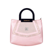 Esbeda Pink Medium Shiny Glitter Armbag