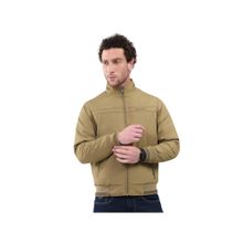 Monte Carlo Men Collar Full Sleeve Khaki Jacket