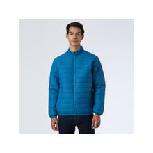 Pepe Jeans Men Teal Blue Quilted Puffer Jacket